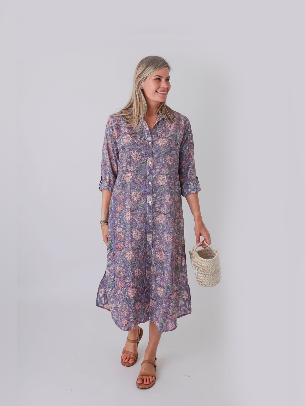 NWT Millier floral block print dress